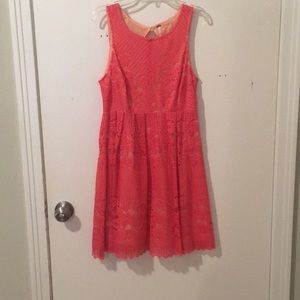 pink free people dress